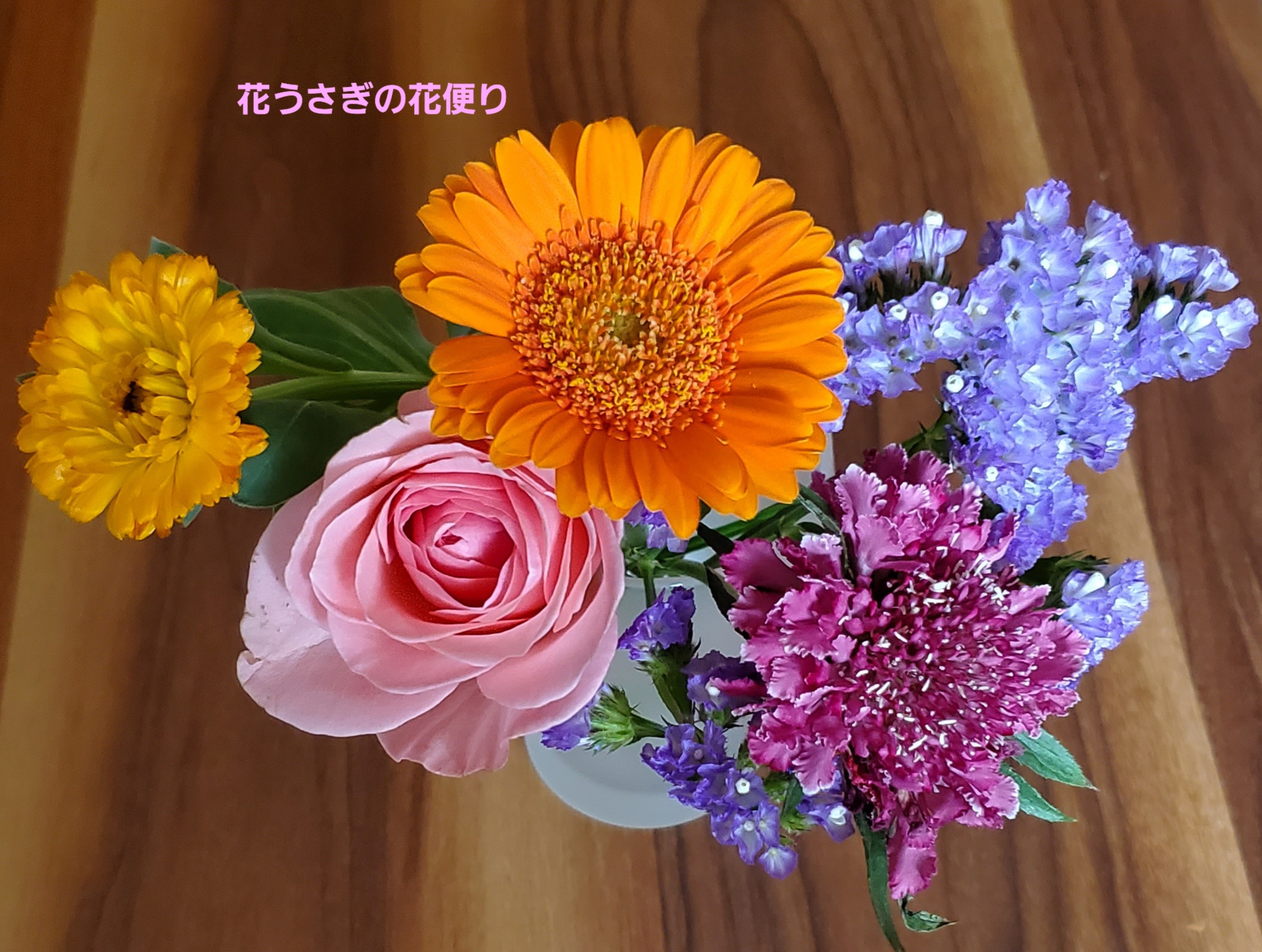 +hana花の定期便2024年4月+live for flowersの花